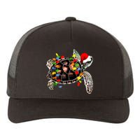 Sea Turtle Christmas Lights Funny Santa Hat Merry Christmas Yupoong Adult 5-Panel Trucker Hat