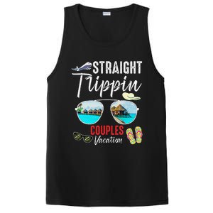 Straight Trippin Couples Trip 2024 Beach Summer Vacation PosiCharge Competitor Tank