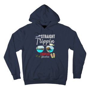 Straight Trippin Couples Trip 2024 Beach Summer Vacation Hoodie