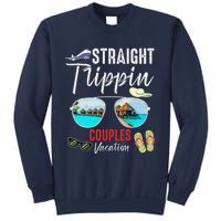 Straight Trippin Couples Trip 2024 Beach Summer Vacation Sweatshirt