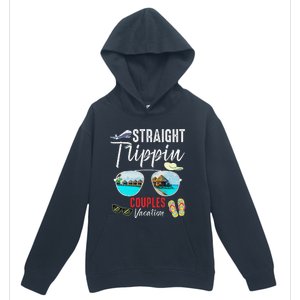 Straight Trippin Couples Trip 2024 Beach Summer Vacation Urban Pullover Hoodie