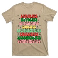 Sped Teacher Christmas Sped Laminate Advocate Caffeinate T-Shirt