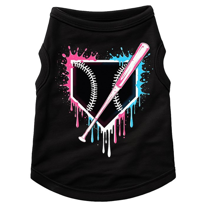 Sport Team Cool B.A.S.E.B.A.L.L Home Plate Drip With Sprinkles Drip Doggie Tank