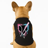 Sport Team Cool B.A.S.E.B.A.L.L Home Plate Drip With Sprinkles Drip Doggie Tank