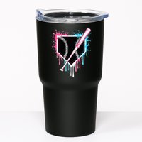 Sport Team Cool B.A.S.E.B.A.L.L Home Plate Drip With Sprinkles Drip Tumbler