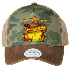 Softball Team Cinco De Mayo Tacos And Softball Legacy Tie Dye Trucker Hat