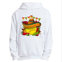 Softball Team Cinco De Mayo Tacos And Softball Urban Pullover Hoodie