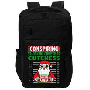 Santa To Commit Christmas Cuteness North Pole Correctional Impact Tech Backpack