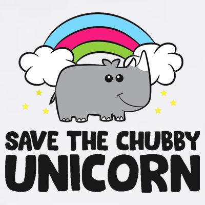 Save The Chubby Unicorn Love Rhinos T-Shirt