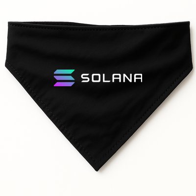 Solana Token, Crypto, DeFi, Crypto Exchange, Solana Crypto USA-Made Doggie Bandana