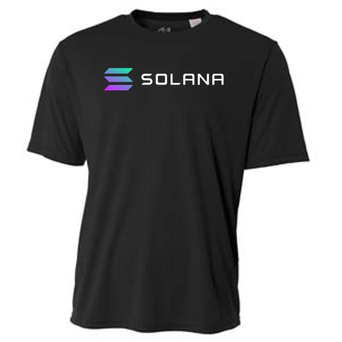 Solana Token, Crypto, DeFi, Crypto Exchange, Solana Crypto Cooling Performance Crew T-Shirt