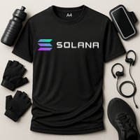 Solana Token, Crypto, DeFi, Crypto Exchange, Solana Crypto Performance Shirt
