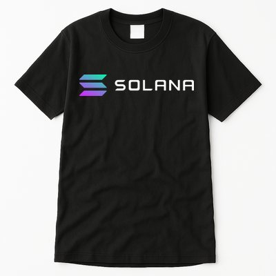 Solana Token, Crypto, DeFi, Crypto Exchange, Solana Crypto Tall T-Shirt