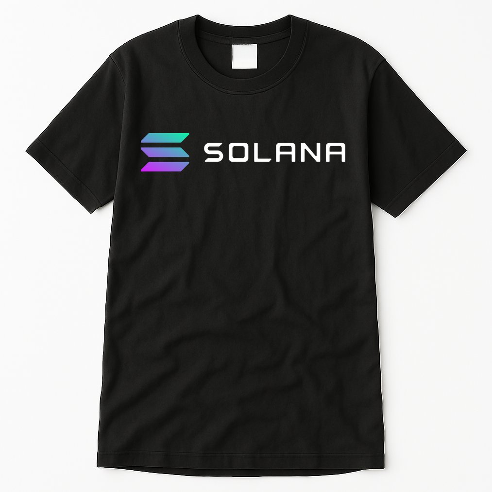 Solana Token, Crypto, DeFi, Crypto Exchange, Solana Crypto Tall T-Shirt