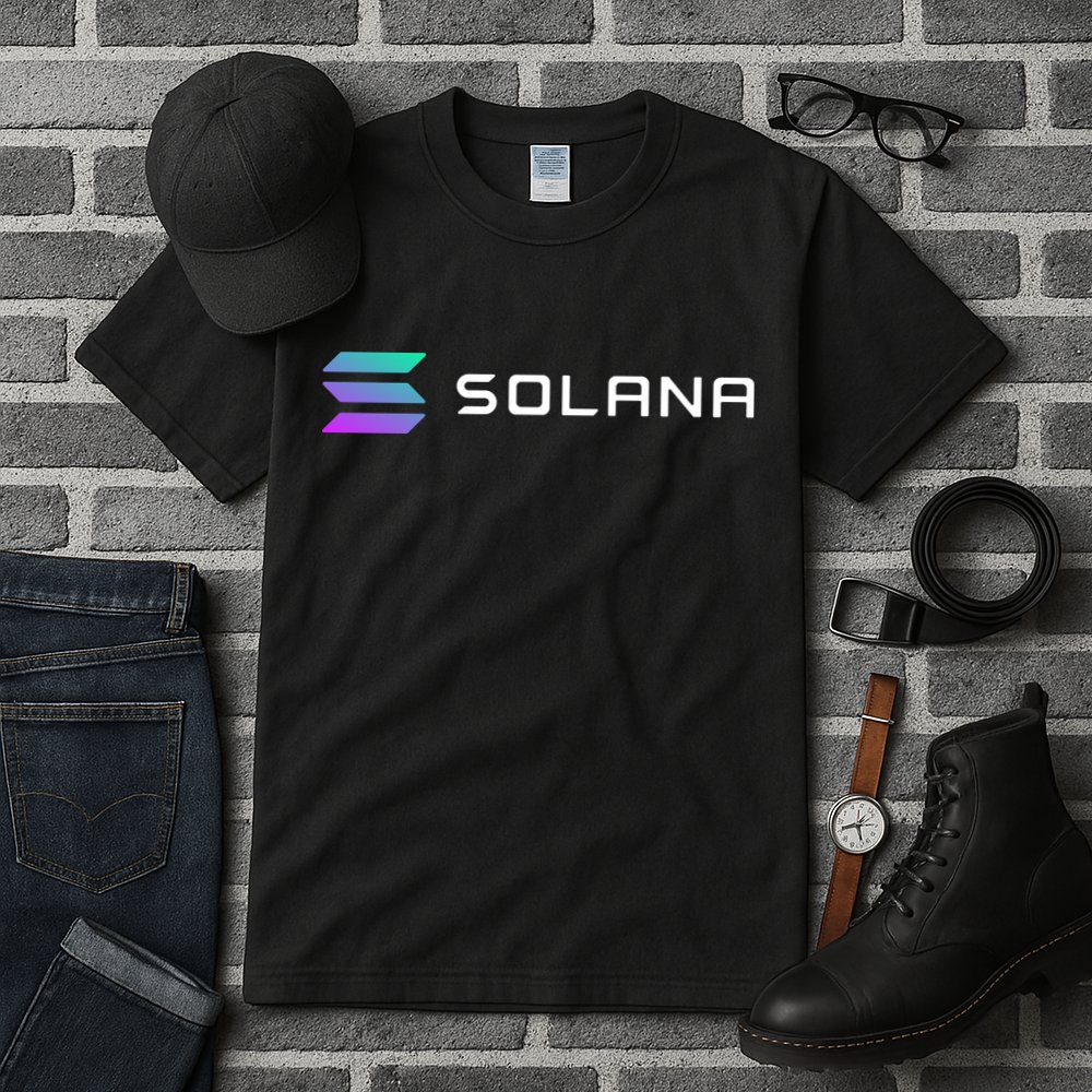Solana Token, Crypto, DeFi, Crypto Exchange, Solana Crypto Tall T-Shirt