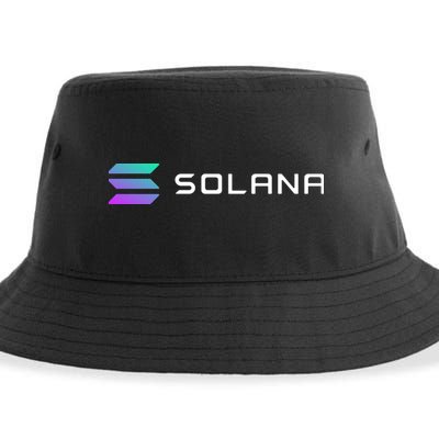 Solana Token, Crypto, DeFi, Crypto Exchange, Solana Crypto Sustainable Bucket Hat