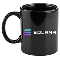 Solana Token, Crypto, DeFi, Crypto Exchange, Solana Crypto 11oz C Handle Ceramic Mug