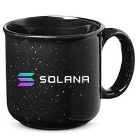 Solana Token, Crypto, DeFi, Crypto Exchange, Solana Crypto 15oz Campfire Ceramic Mug