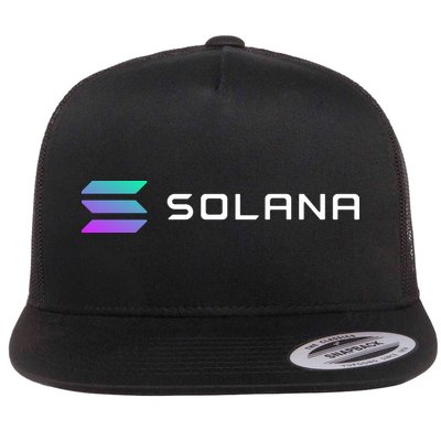 Solana Token, Crypto, DeFi, Crypto Exchange, Solana Crypto Flatbill Hat
