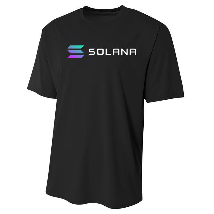 Solana Token, Crypto, DeFi, Crypto Exchange, Solana Crypto Performance Sprint T-Shirt