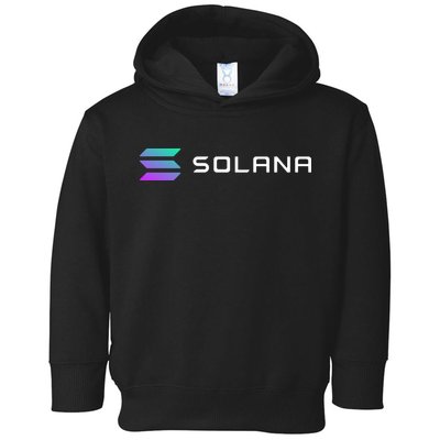 Solana Token, Crypto, DeFi, Crypto Exchange, Solana Crypto Toddler Hoodie