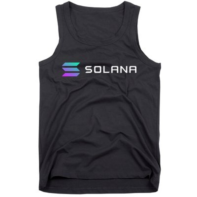 Solana Token, Crypto, DeFi, Crypto Exchange, Solana Crypto Tank Top