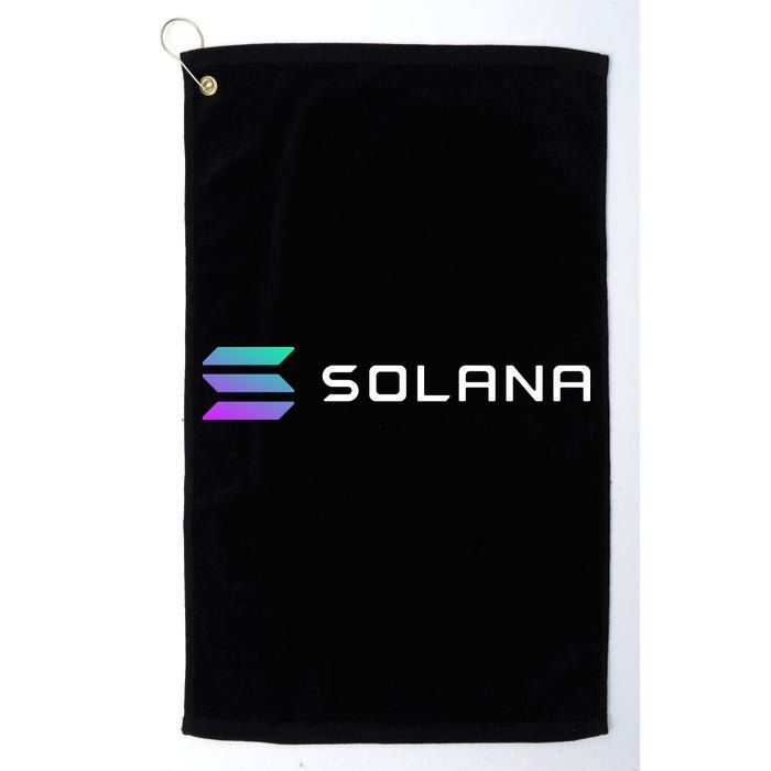 Solana Token, Crypto, DeFi, Crypto Exchange, Solana Crypto Golf Towel