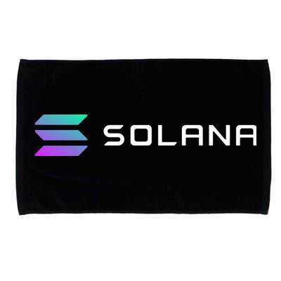 Solana Token, Crypto, DeFi, Crypto Exchange, Solana Crypto Microfiber Hand Towel