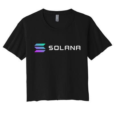 Solana Token, Crypto, DeFi, Crypto Exchange, Solana Crypto Crop Top