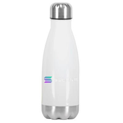 Solana Token, Crypto, DeFi, Crypto Exchange, Solana Crypto Stainless Steel Insulated Water Bottle