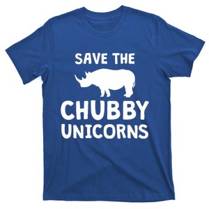 Save The Chubby Unicorns Rhino Gift Funny Rhino Lover Gift T-Shirt