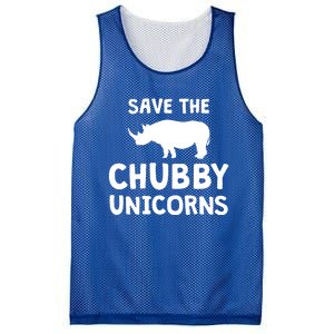 Save The Chubby Unicorns Rhino Gift Funny Rhino Lover Gift Mesh Reversible Basketball Jersey Tank