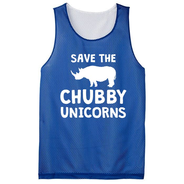 Save The Chubby Unicorns Rhino Gift Funny Rhino Lover Gift Mesh Reversible Basketball Jersey Tank