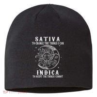 Sativa To Change The Things I Can Indica Cannabis Weed Sustainable Beanie