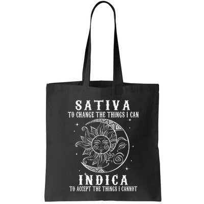 Sativa To Change The Things I Can Indica Cannabis Weed Bag