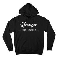 Stronger Than Cancer Tall Hoodie