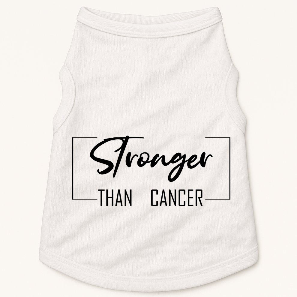 Stronger Than Cancer Doggie Tank