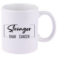 Stronger Than Cancer 11oz C Handle Ceramic Mug