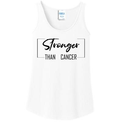 Stronger Than Cancer Ladies Essential Tank