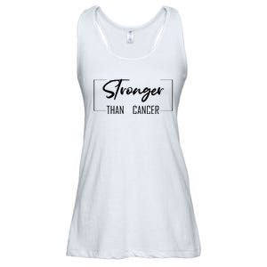 Stronger Than Cancer Ladies Essential Flowy Tank