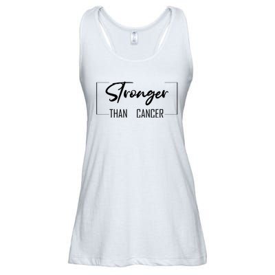 Stronger Than Cancer Ladies Essential Flowy Tank