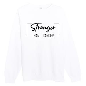 Stronger Than Cancer Premium Crewneck Sweatshirt