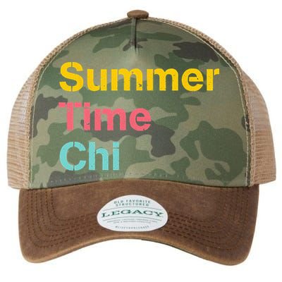 Summer Time Chi  Legacy Tie Dye Trucker Hat
