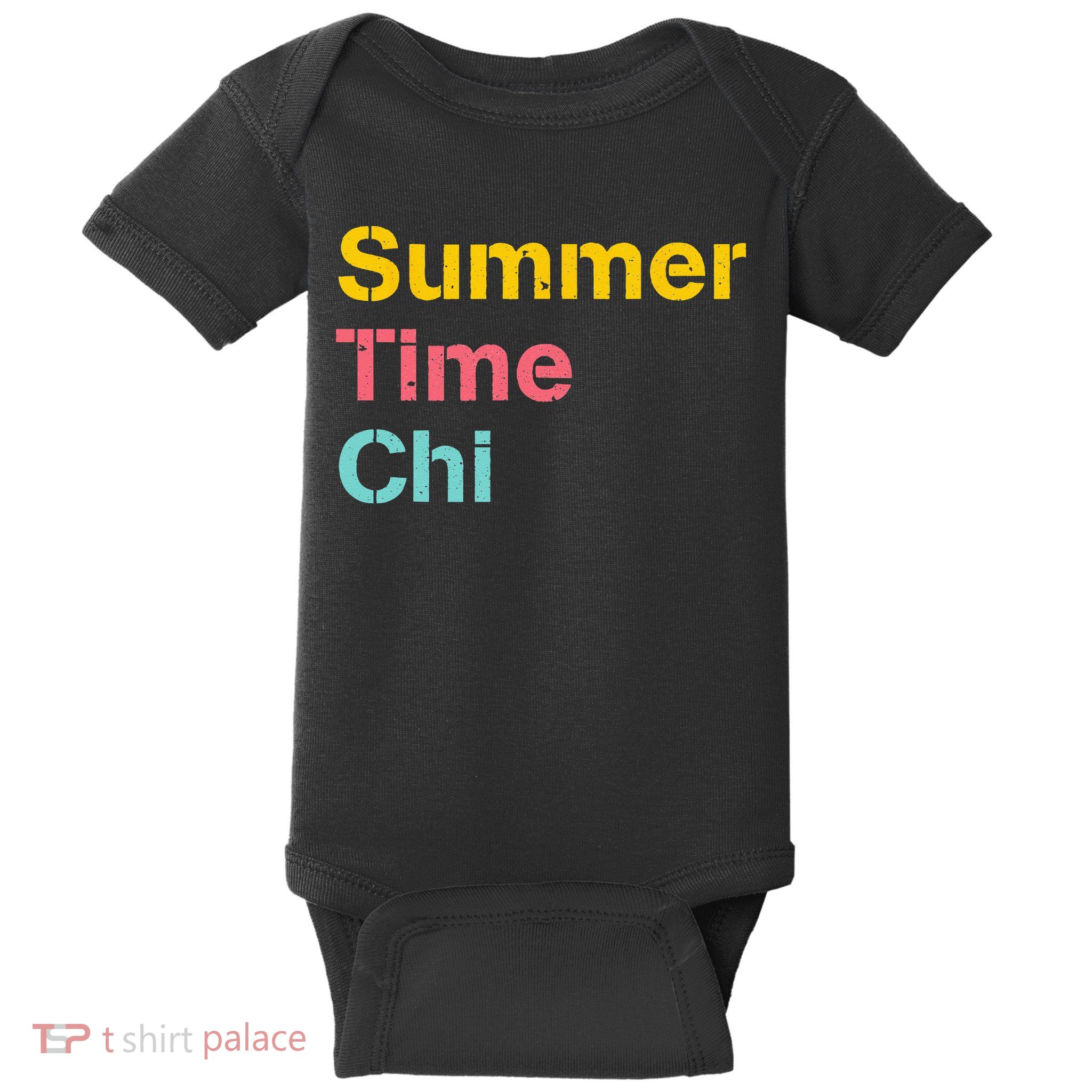 Summer Time Chi  Baby Bodysuit