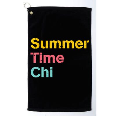 Summer Time Chi  Golf Towel