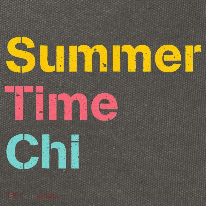 Summer Time Chi  Cotton Canvas Backpack