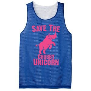 Save The Chubby Unicorn Graphic Sarcastic Funny Gift Mesh Reversible Basketball Jersey Tank