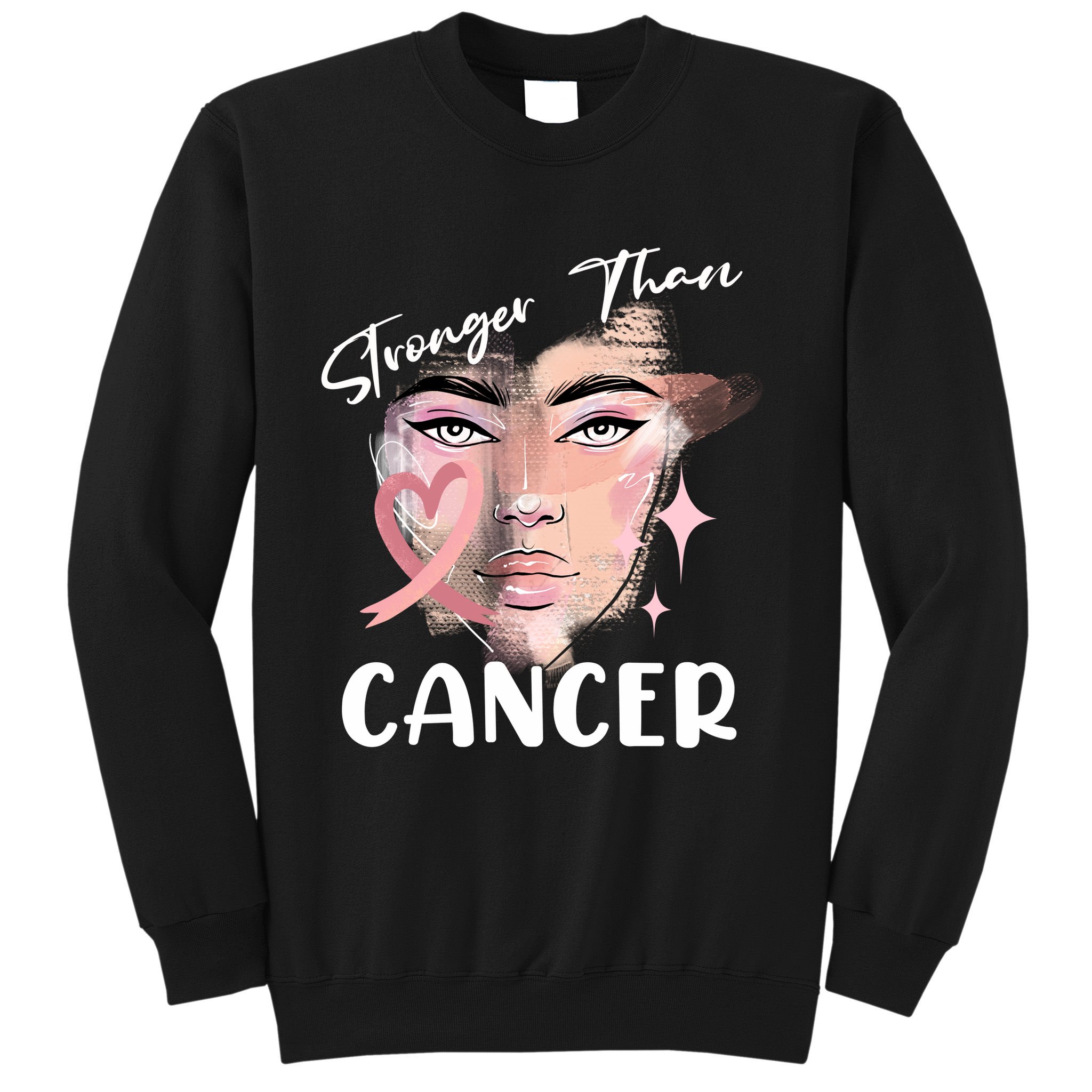 Stronger Than Cancer Girl Sweatshirt