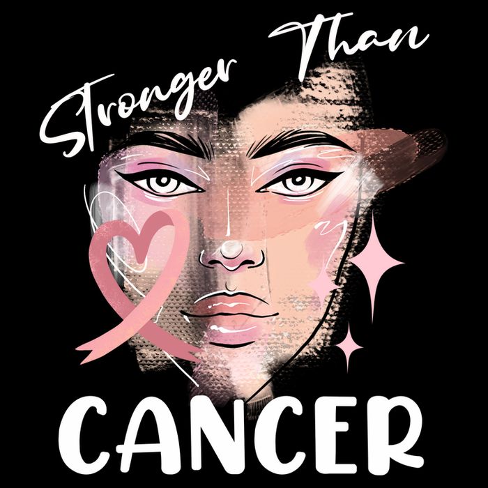 Stronger Than Cancer Girl Visor