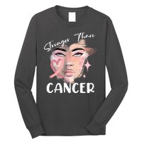 Stronger Than Cancer Girl Long Sleeve Shirt